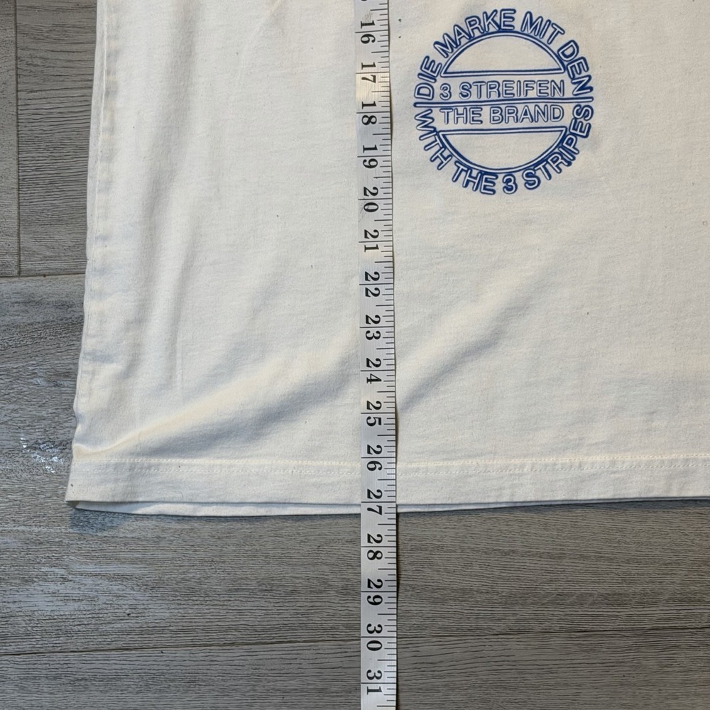Adidas Originals Graphic T Shirt Men's L White Trefoil Logo Streetwear Tee - Picture 7 of 10